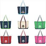 JH3236 Large Cotton Canvas Admiral Tote With Custom Imprint
